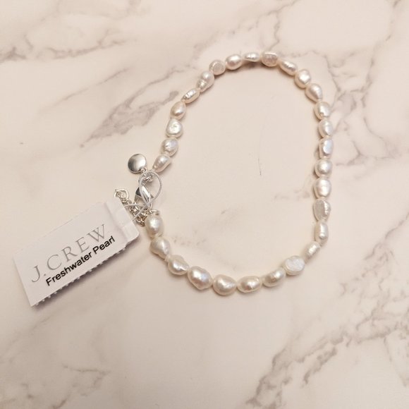 J. Crew Jewelry - J.Crew Freshwater Pearl Anklet